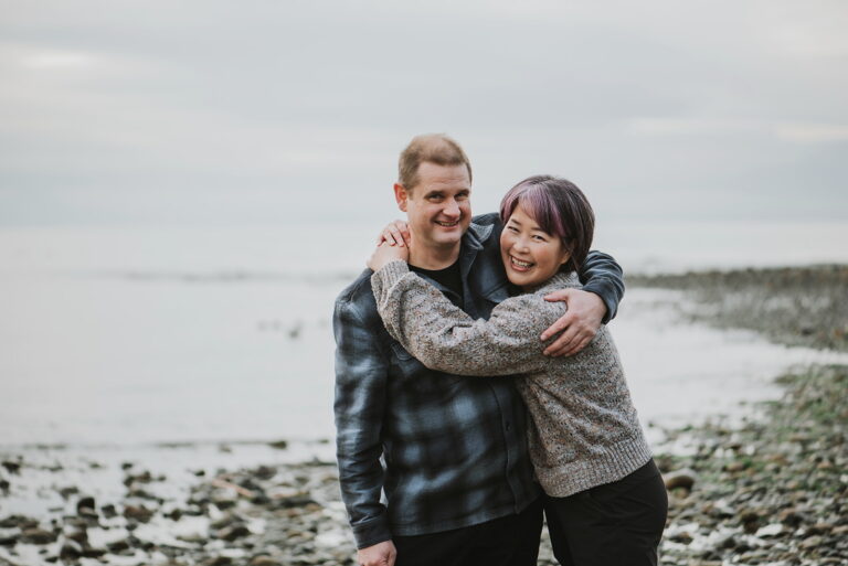 Matt & Miho at the beach